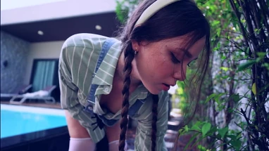 babbysitter fucked by boss creampie