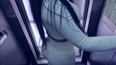 Horny Neighbor Gets A Good Fuck In The Car