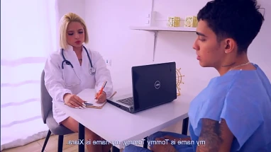 hot blonde horny for cock