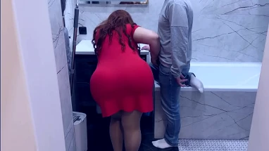 Stepmom With A Big Ass Let Her Stepson Touch It