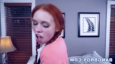 hot teen redhead dolly little masturbating in footie pajamas